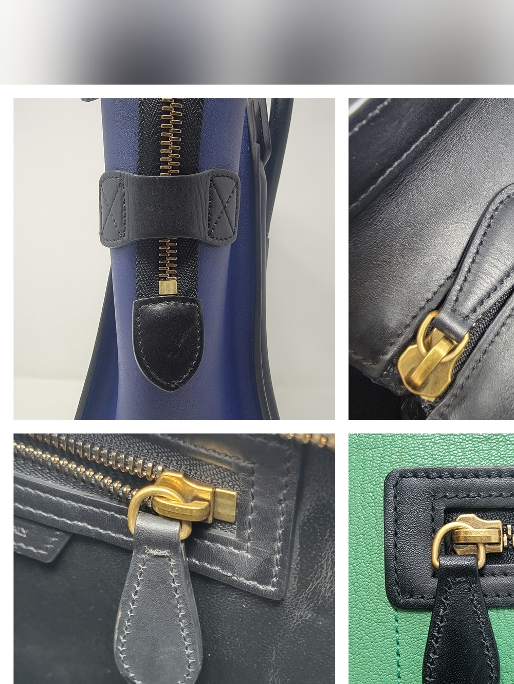 CELINE Micro Luggage Satchel Leather Calfskin Bag - Picture 10 of 13